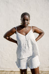 Isabella Cami & short set - Coconut Cream