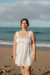 Brontë Embroidered Playsuit - Ivory