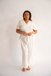 Remi Pyjama Trousers - White