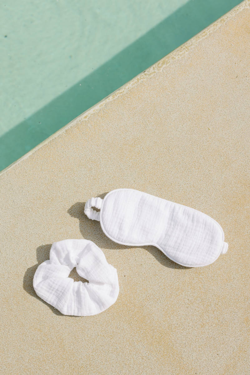 Organic cotton bubble Eye mask Meeka co