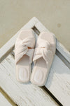 Mille Organic Bubble Cotton Knot Twist Slippers