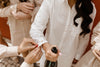 Leah Poplin Boyfriend Shirt Dress - White