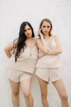 Camille Cami and Short Pyjama Set - Nude