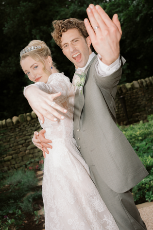 Getting Ready with Paige + Giorgio in North Yorkshire, UK