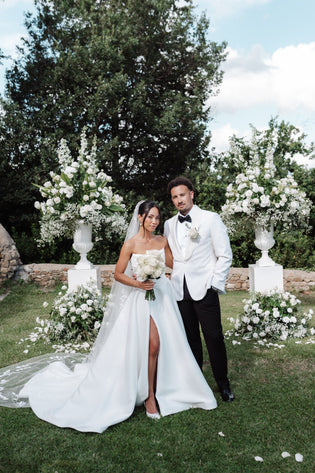  Getting ready with Olivia + Ryan in Tuscany, Italy