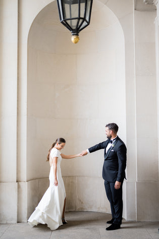  Getting ready with Jean + Tommy in Washington DC, US