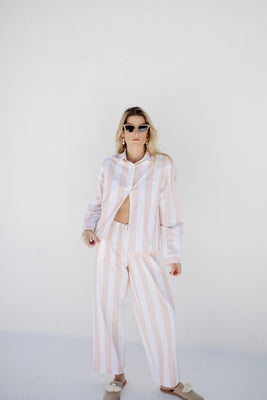 Tally Pyjama Set - Coral Blush pink