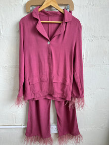  *SS* Unreleased magenta feather set