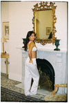 Valentina Boyfriend boxer trouser - Ivory