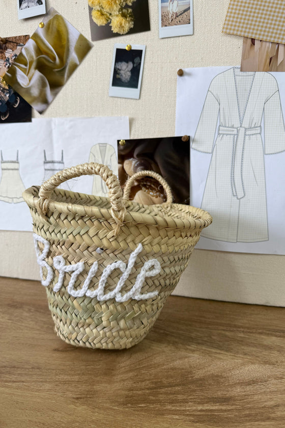 Mini Basket tote - Natural