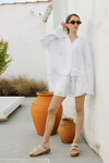Isla Lounge bubble cotton set - Palm print