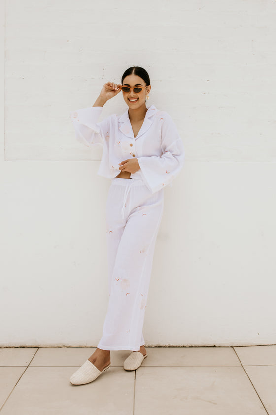 Womens pyjamas and slippers