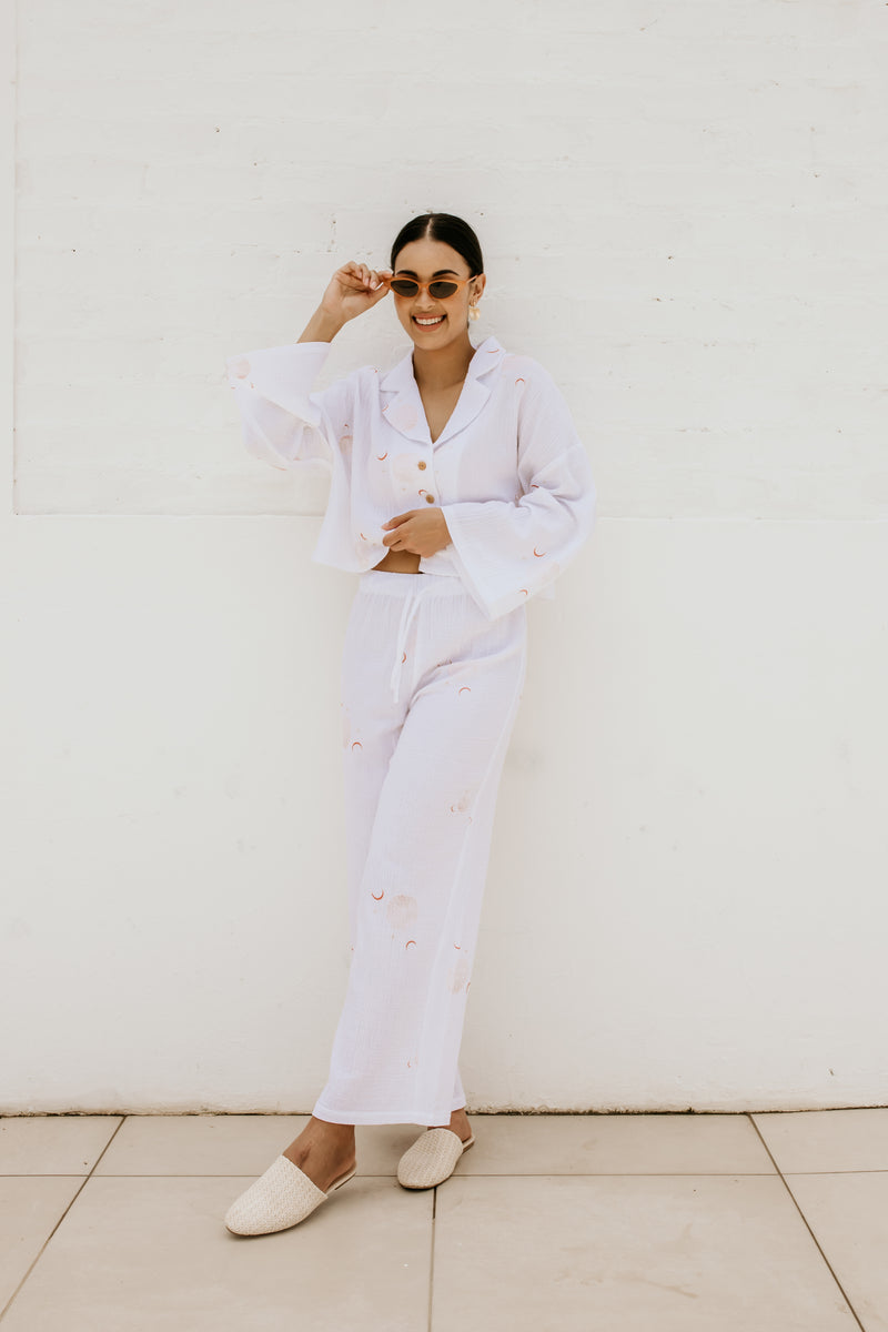 Womens pyjamas and slippers